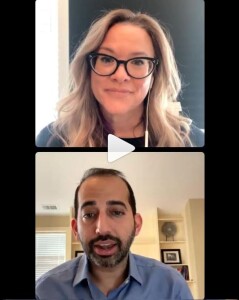 Tracy Braunstein talking sleep science with Dr. Sujay Kansagra