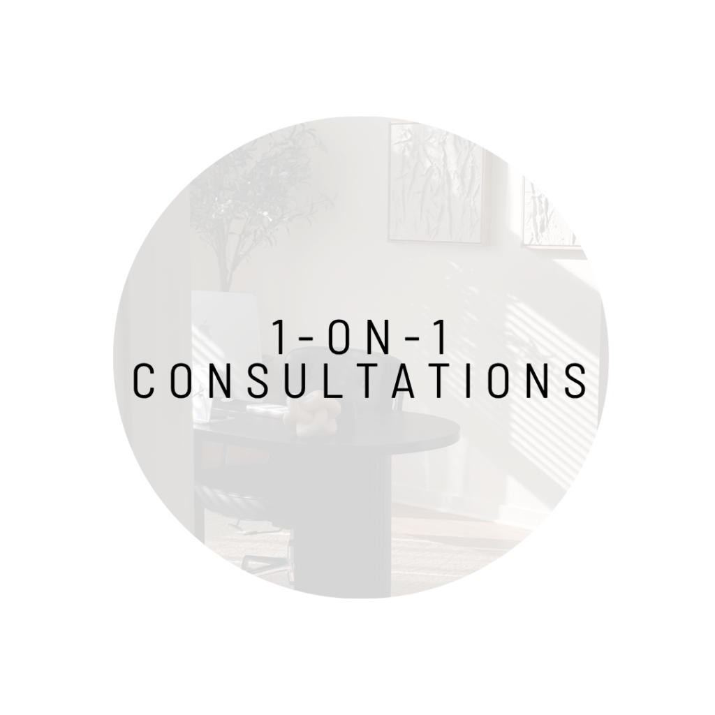 1-on-1 Consultations - Sleep By Design