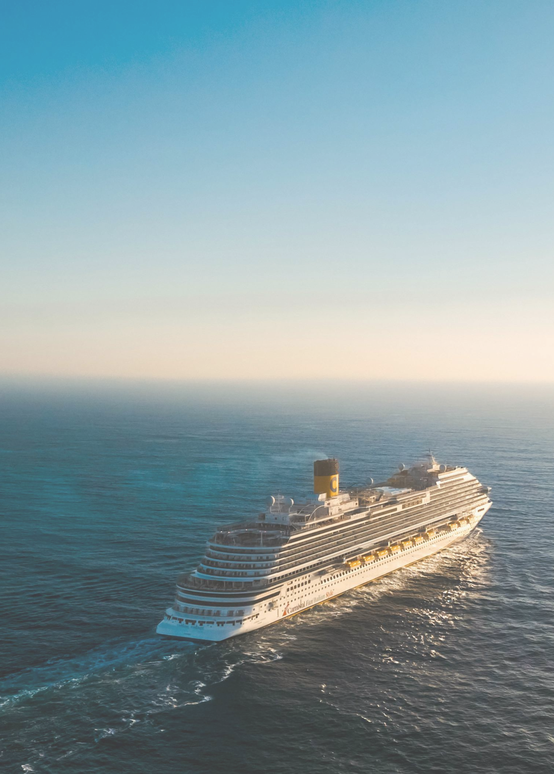 Luxury Cruise At Sea